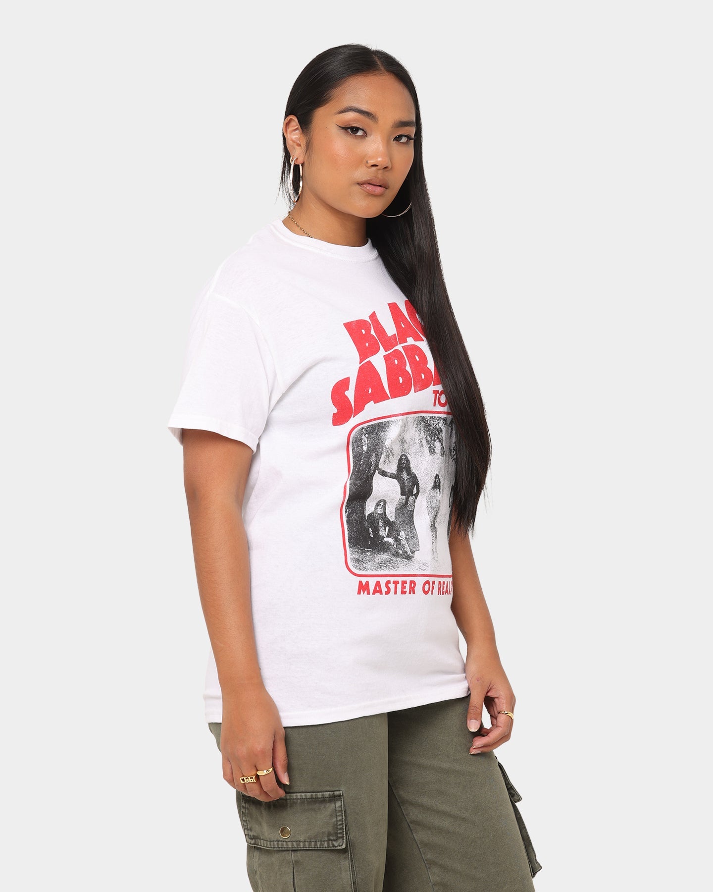Bravado Master of Reality Vintage T-Shirt White Style001