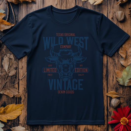 Wild West Vintage Bull T-Shirt -