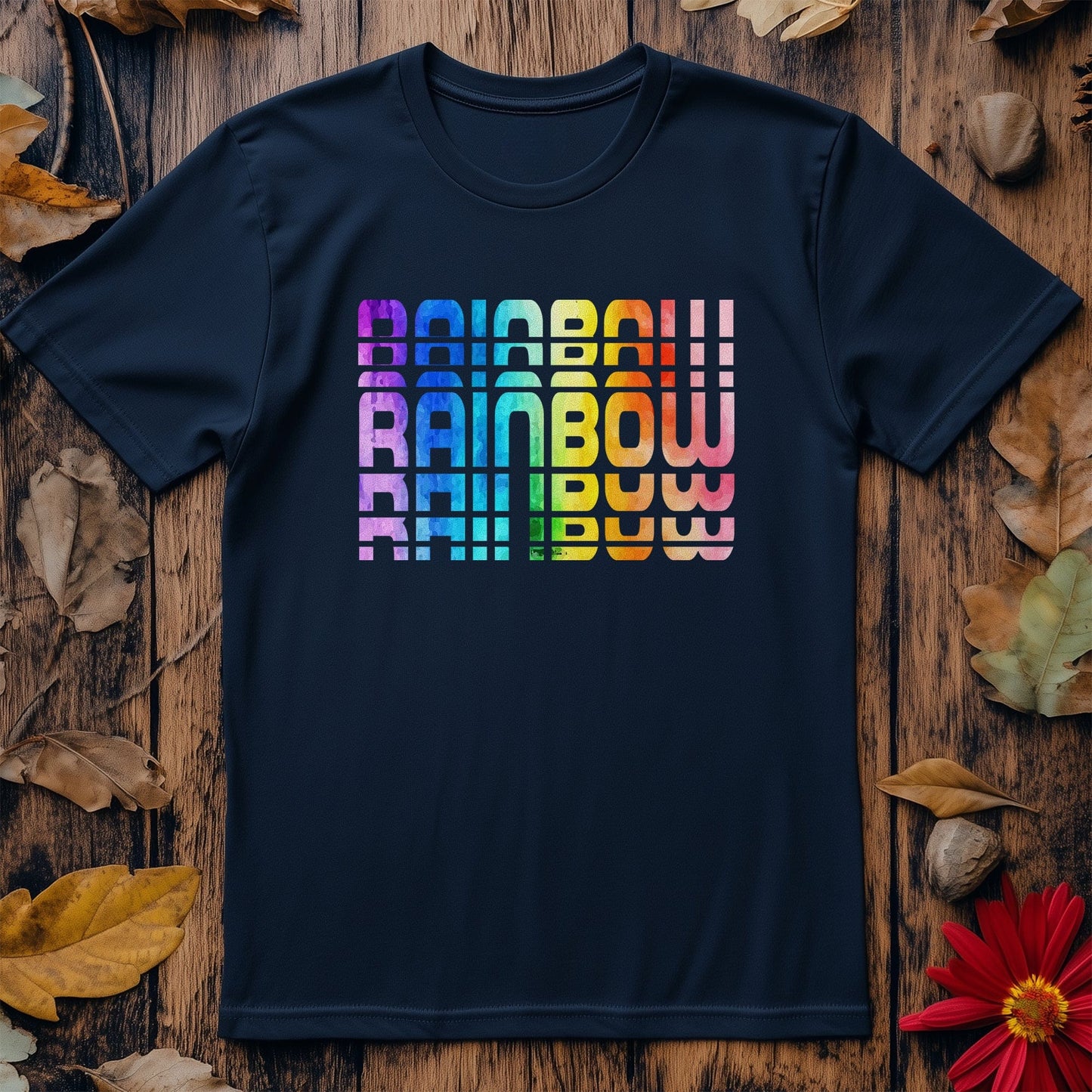 0301 T-shirt Colorful Rainbows