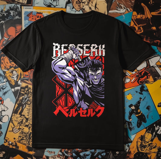 Berserk 1 Rage Poster T-shirt