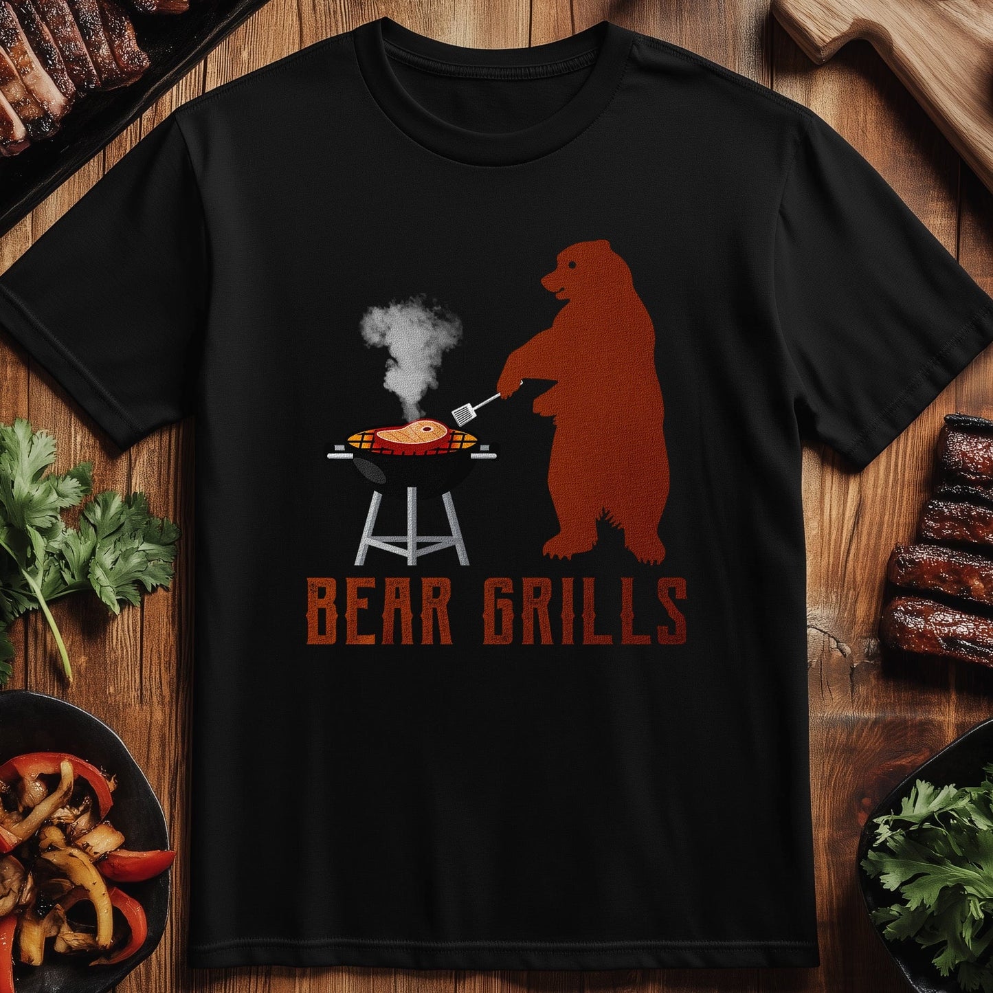 "BBQ (13) - Bear T-Shirt