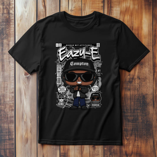 Eazy E Cartoon Character T-Shirt