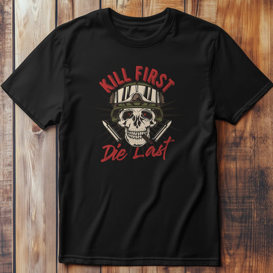 17 Warriors 12 Skull T-shirt