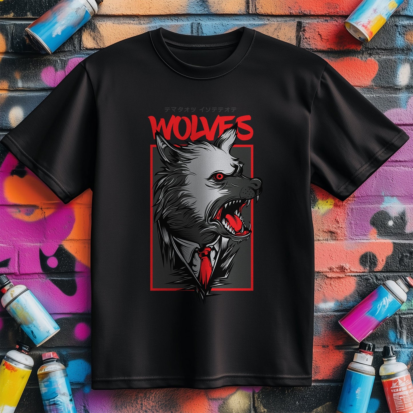 Wolves Poster T-Shirt