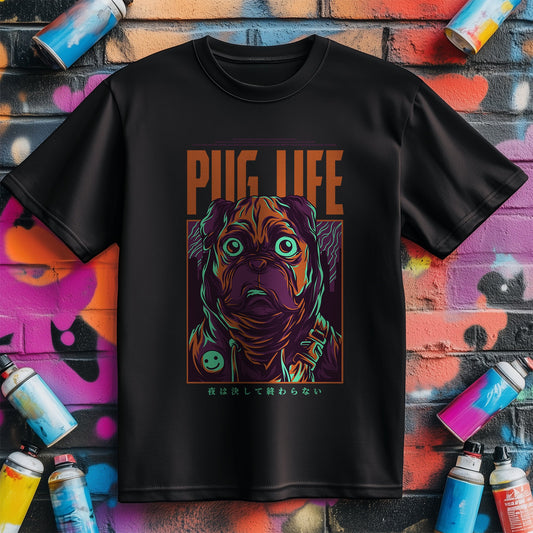 Pug Life Poster T-shirt ‚Äì Embrace