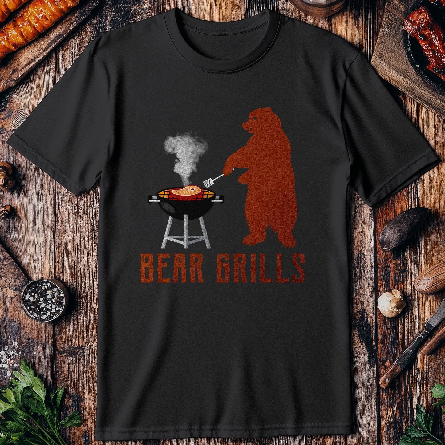 "BBQ (13) - Bear T-Shirt