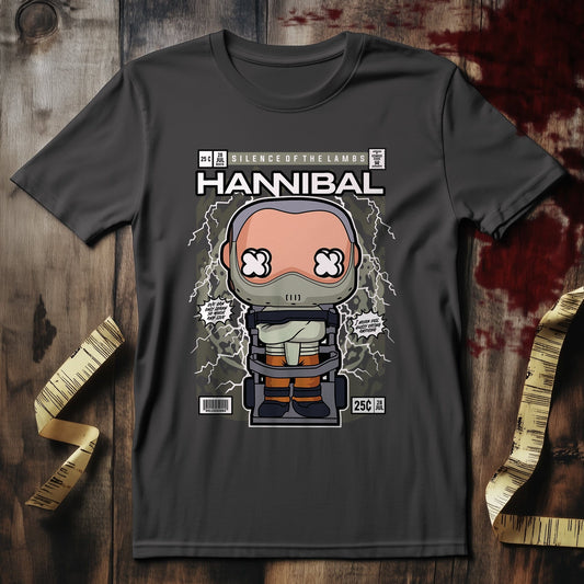Hannibal Horror Poster T-shirt
