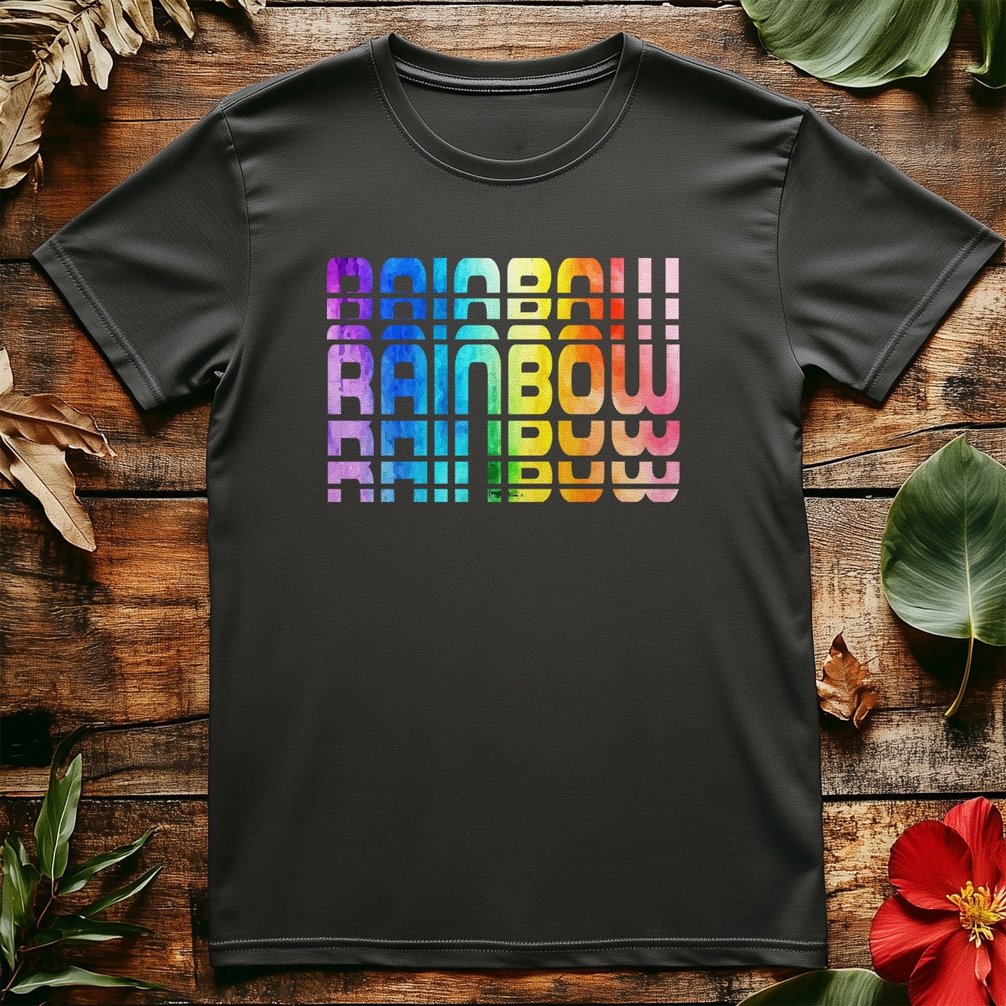 0301 T-shirt Colorful Rainbows