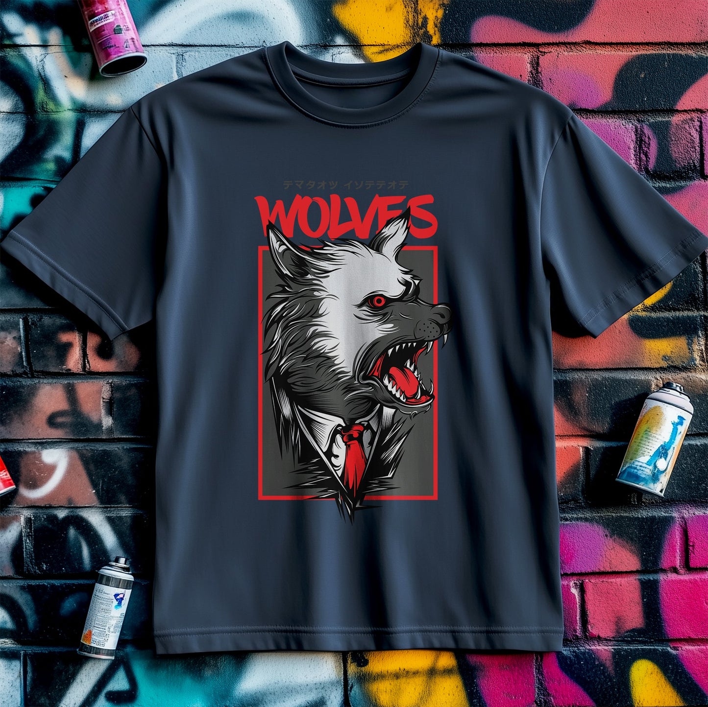 Wolves Poster T-Shirt