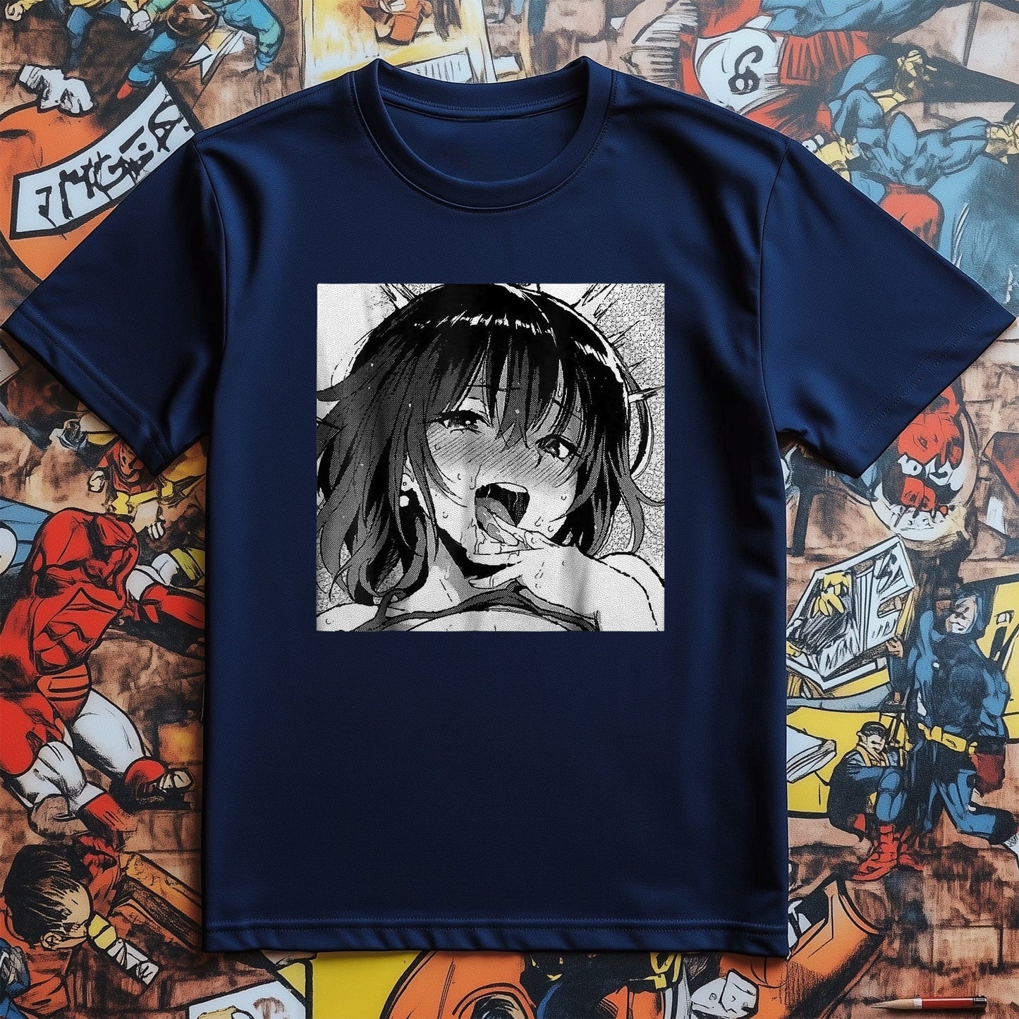 Ecchi Otaku Hentai Ahegao Girl T-Shirt