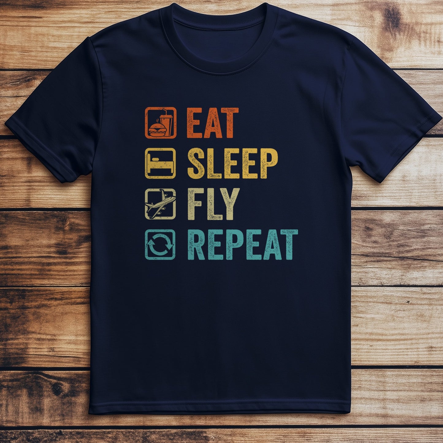 Eat Sleep Fly T-Shirt