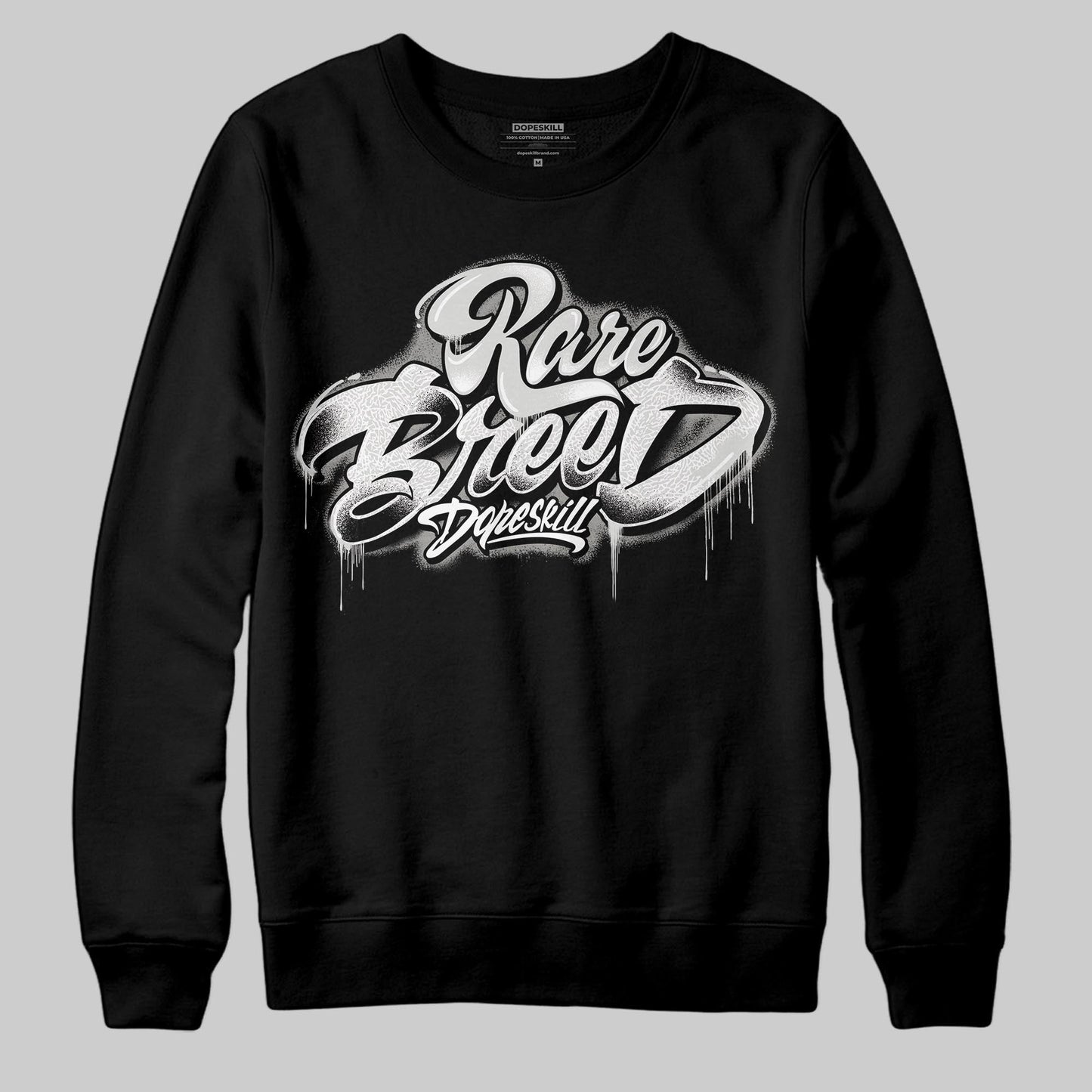Pure Money 3s DopeSkill Sweatshirt Rare Breed Type Graphic