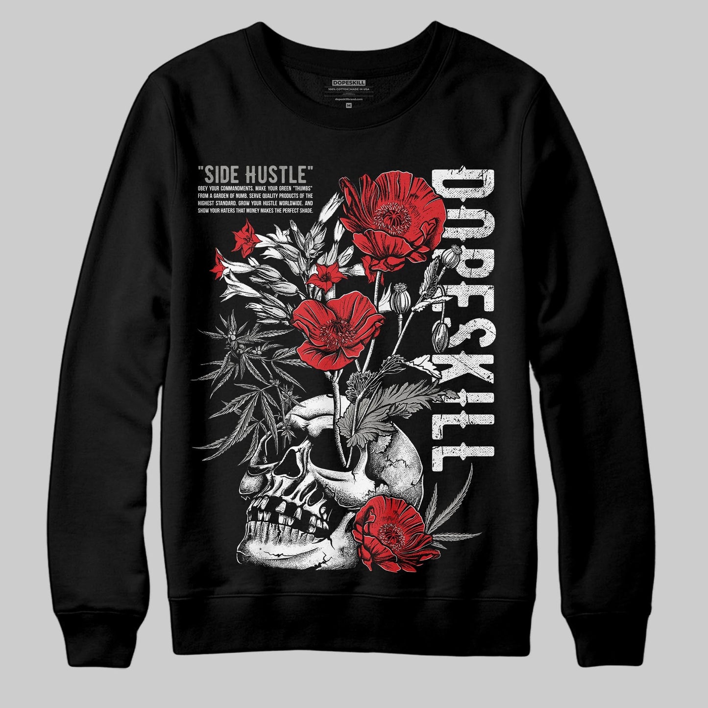 Pure Money 3s DopeSkill Sweatshirt Side Hustle Graphic
