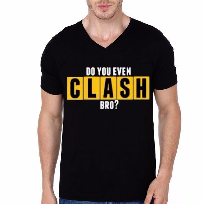 Clash V-Neck Mens T-Shirt
