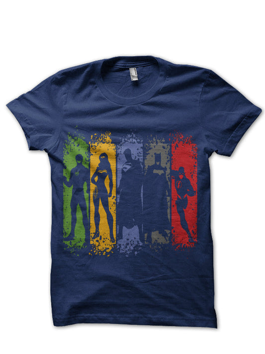 Justice League T-Shirt Style011