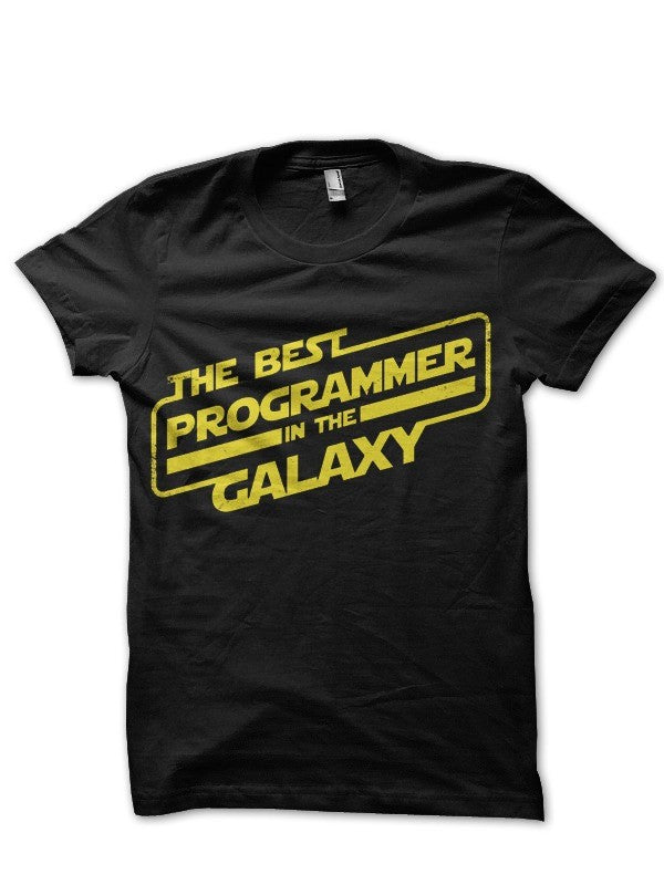 Best Programmer In The Galaxy Black T-Shirt