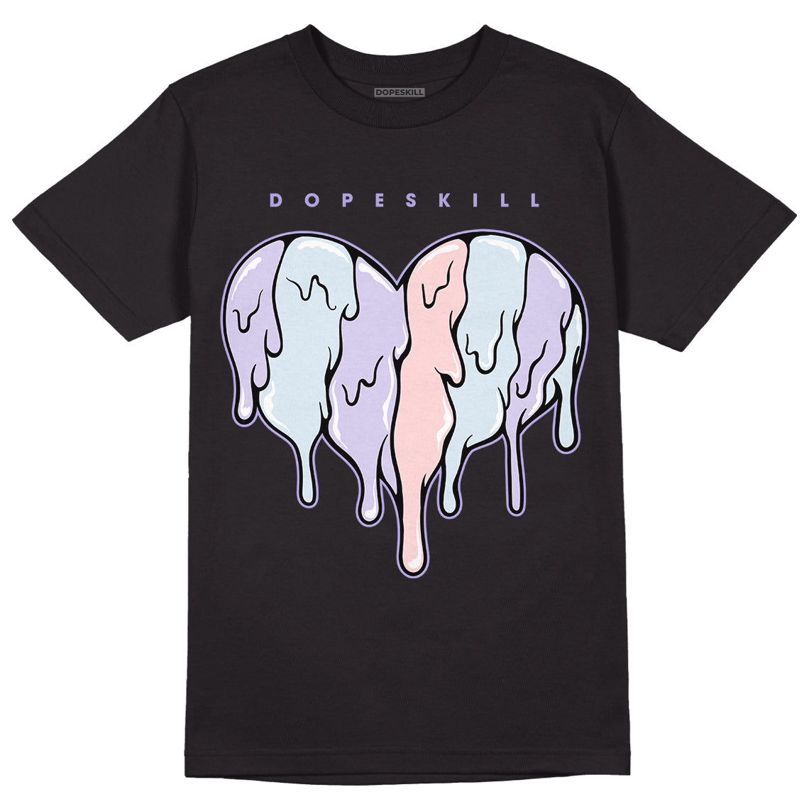 Easter Dunk Low DopeSkill T-Shirt Slime Drip Heart Graphic
