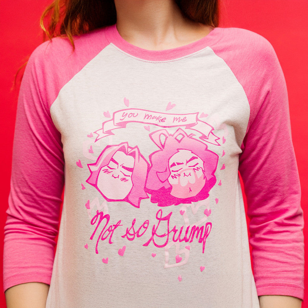 Gamegrumps Merch Game Grumps You Make Me Not So Grump Raglan Shirt Christmas Gift for Him