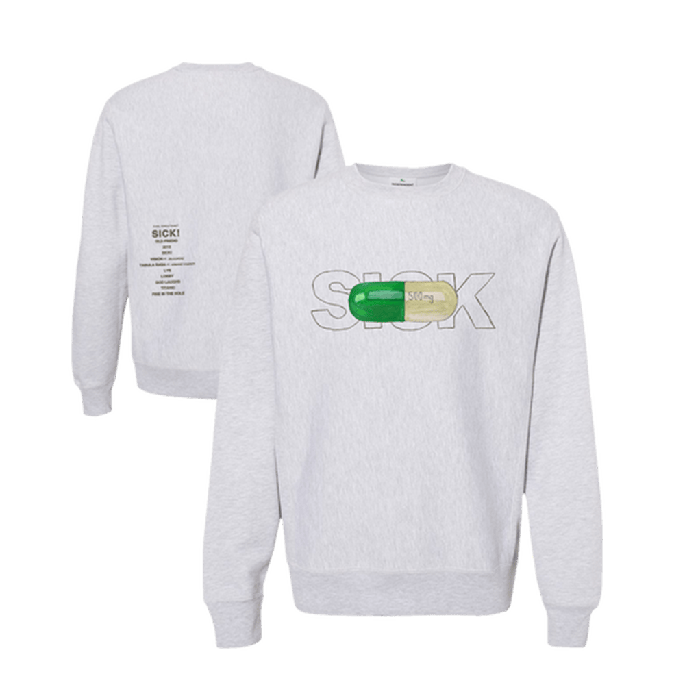 Earl Sweatshirt Merch SICK Tracklist Sweatshirt Best Father's Day Gifts For Dad