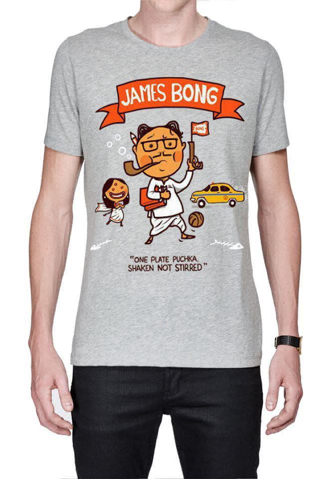 James Bong Grey T-Shirt