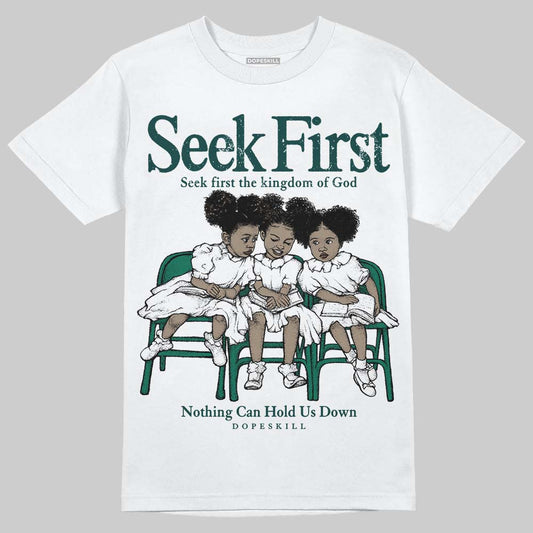 Oxidized Green 4s DopeSkill T-Shirt New Seek First Graphic