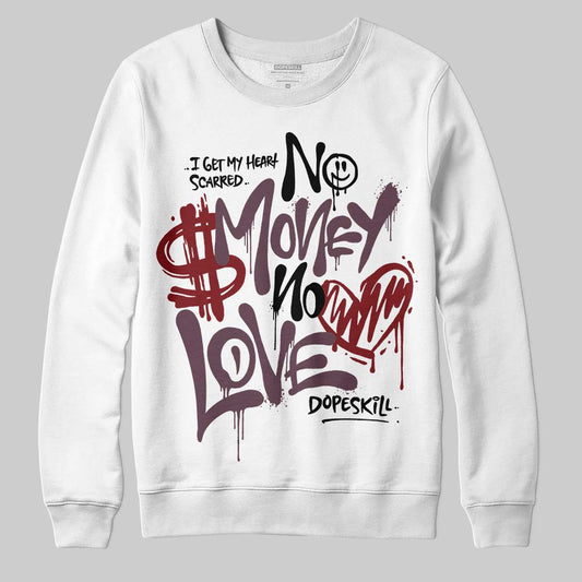 A Ma Maniere x "Violet Ore" 5s DopeSkill Sweatshirt No Money No Love Typo Graphic