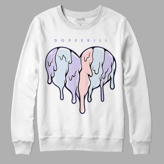 Easter Dunk Low DopeSkill Sweatshirt Slime Drip Heart Graphic