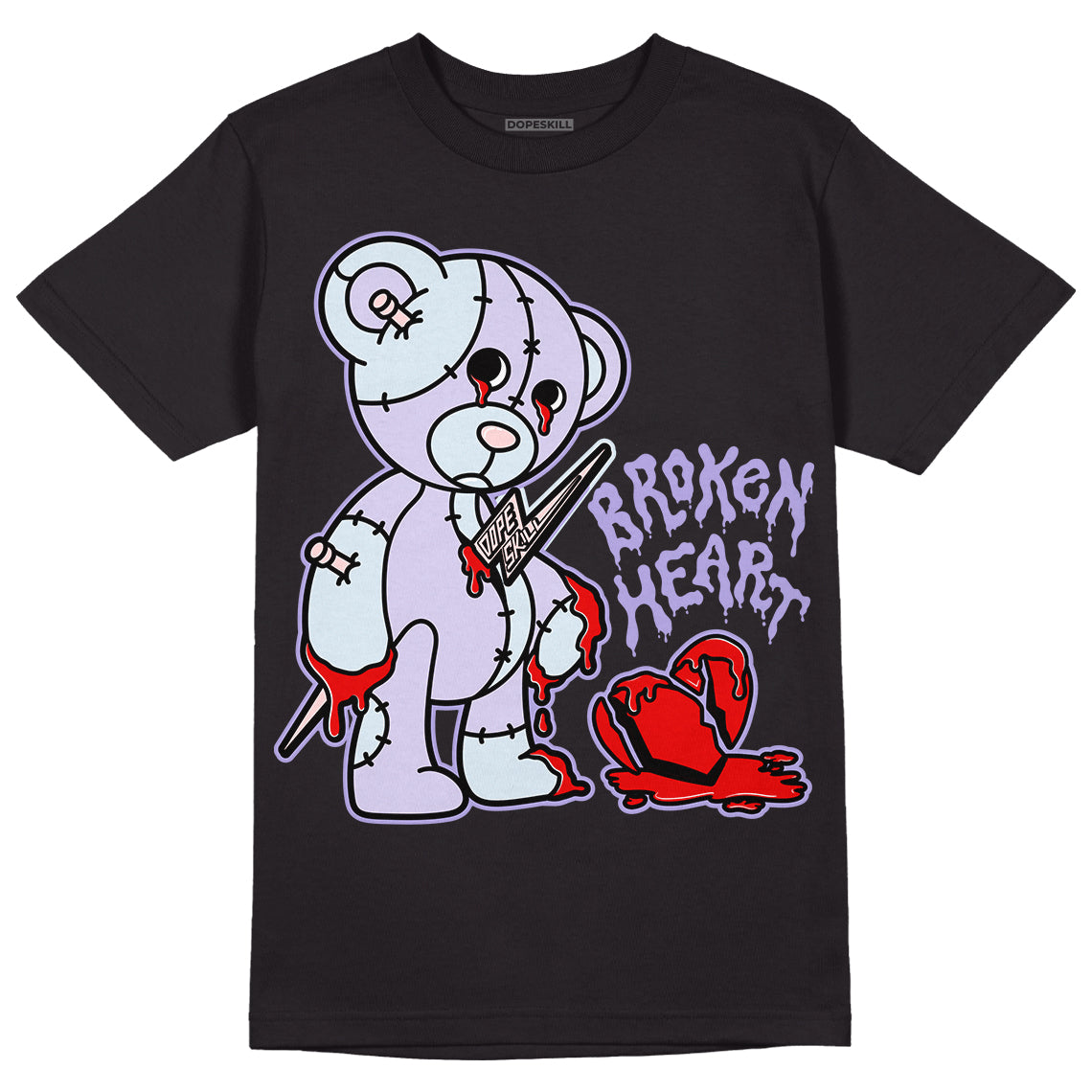 Easter Dunk Low DopeSkill T-Shirt Broken Heart Graphic