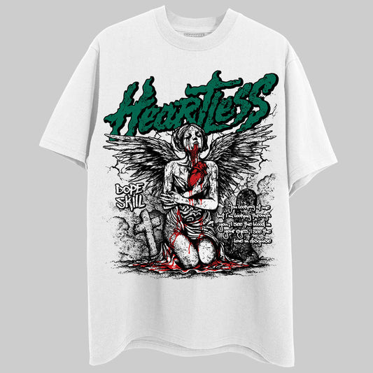 Oxidized Green 4s DopeSkill T-Shirt Heartless Graphic