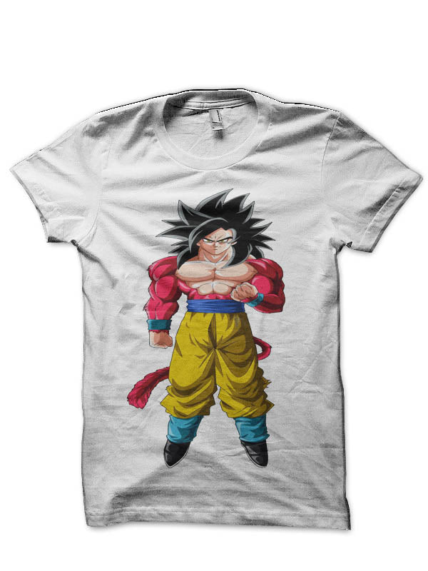 Dragon Ball Z White T-Shirt Style001