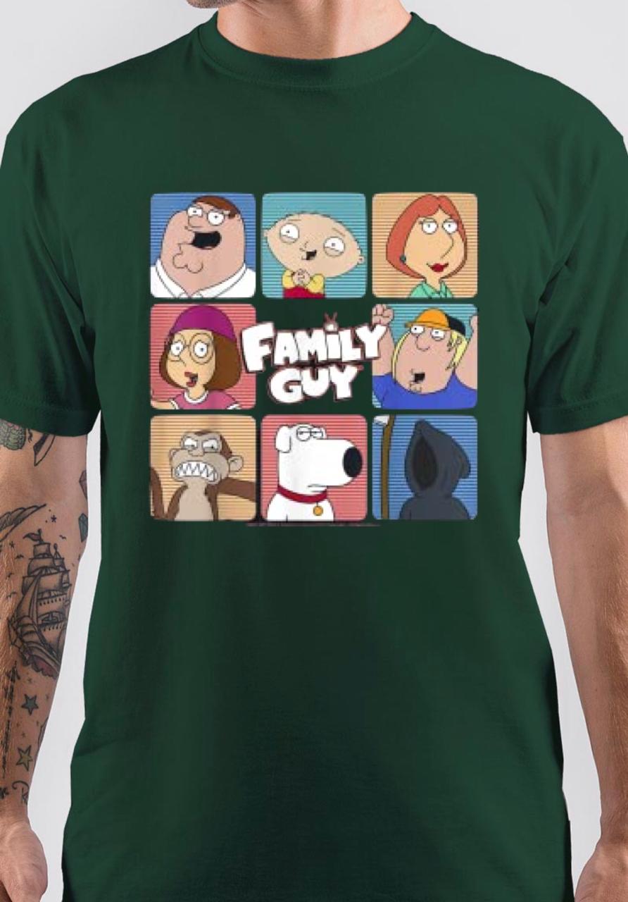 Family Guy Green T-Shirt