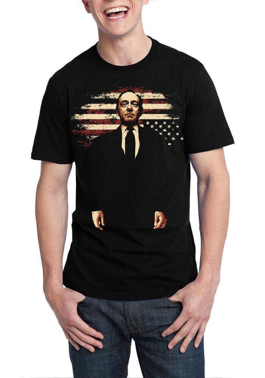 Frank Underwood One Nation Black T-Shirt