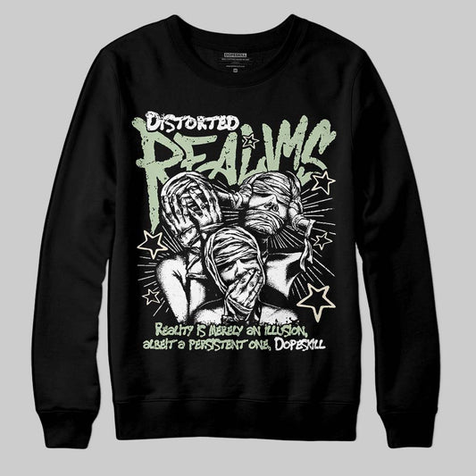 Seafoam 4s 2025 DopeSkill Sweatshirt Distorted Realms Graphic