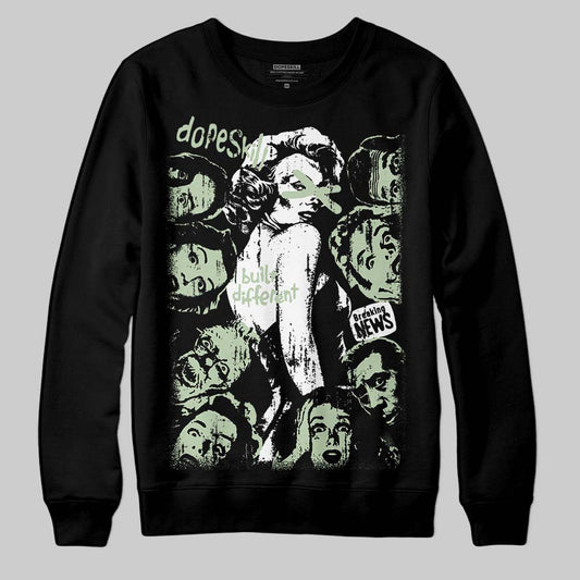 Seafoam 4s 2025 DopeSkill Sweatshirt Built Different Graphic