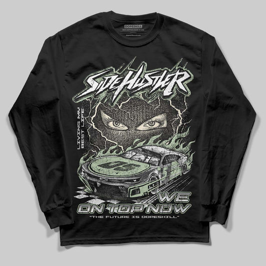 Seafoam 4s 2025 DopeSkill Long Sleeve T-Shirt New Side Hustler Graphic