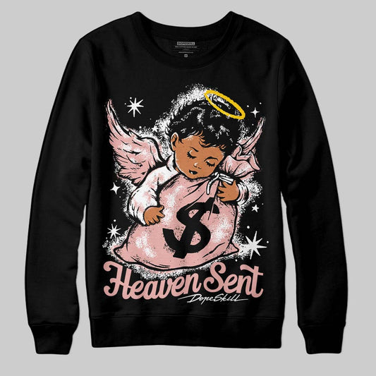Rust Pink 1s 2025 DopeSkill Sweatshirt Heaven Sent Graphic