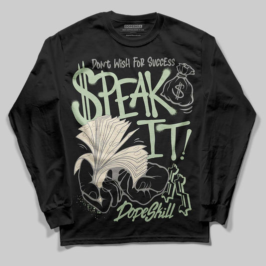 Seafoam 4s 2025 DopeSkill Long Sleeve T-Shirt Speak It Graphic