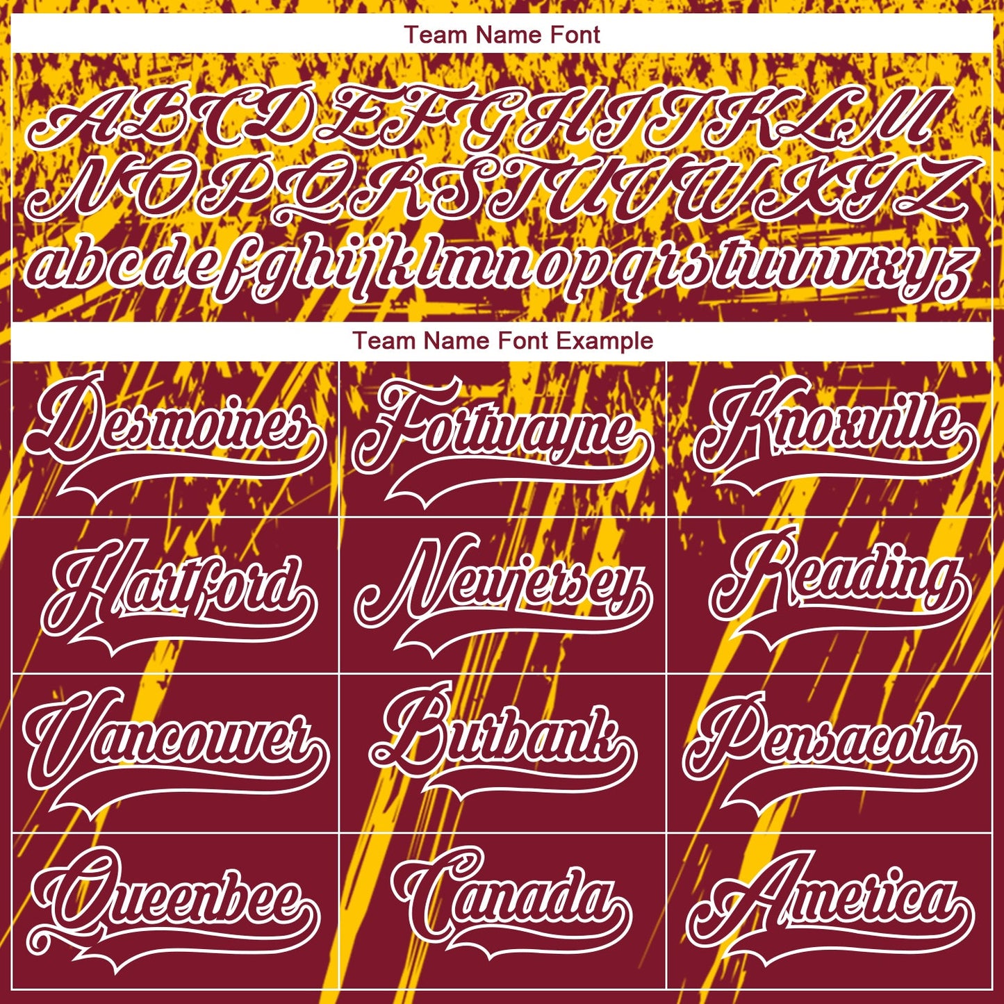 Custom Crimson Yellow-White 3D Splash Hockey Lace Neck Jersey