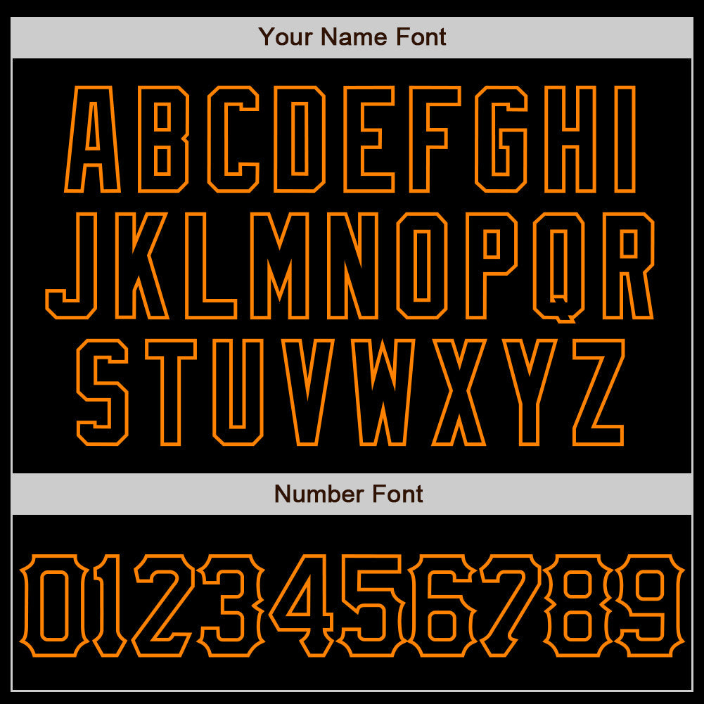 Custom Black Bay Orange 3D Pattern Design Abstract Splatter Grunge Art Authentic Baseball Jersey