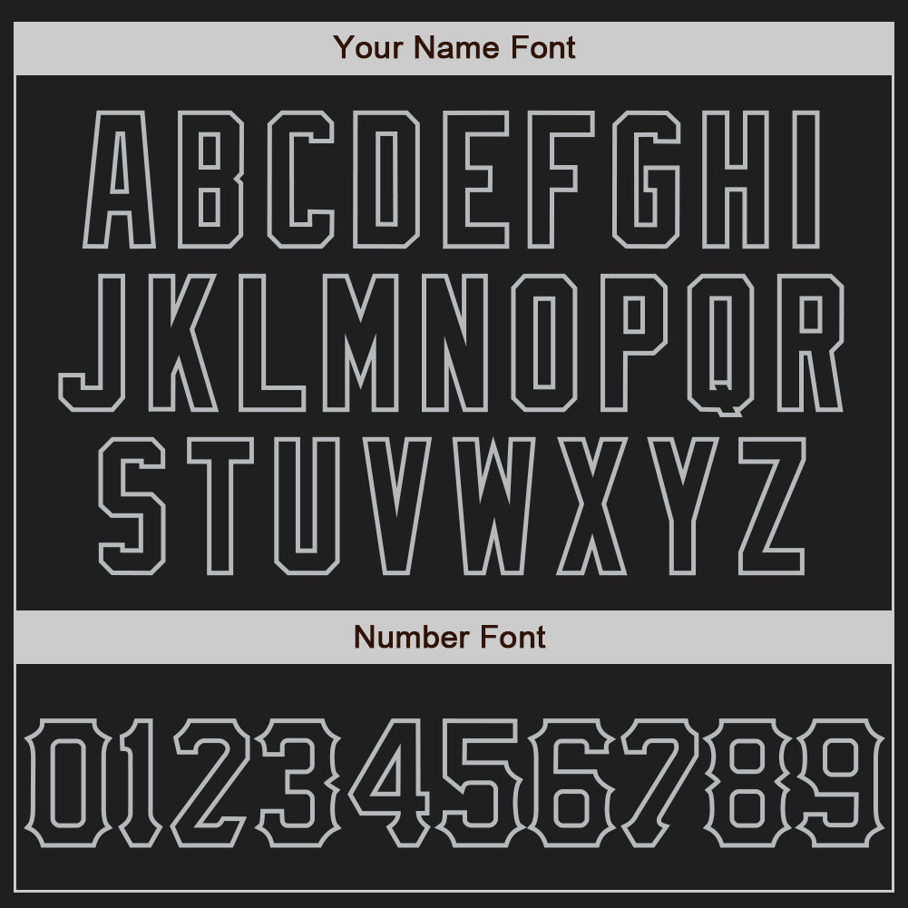 Custom Black Gray 3D Pattern Design Curve Lines Authentic Baseball Jersey