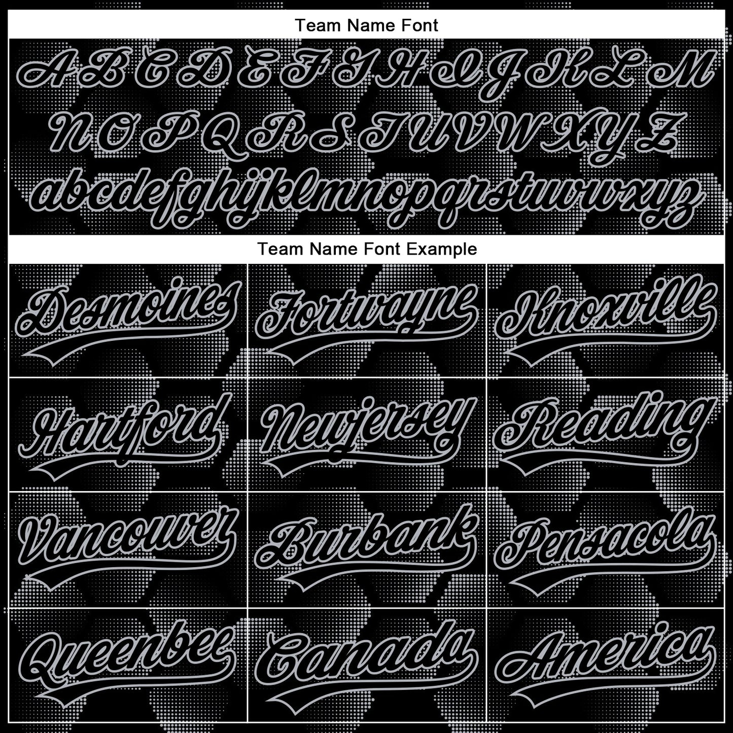 Custom Black Gray 3D Pattern Design Halftone Geometric Shapes Authentic Baseball Jersey