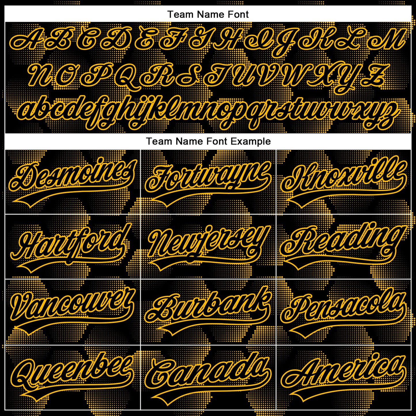 Custom Black Gold 3D Pattern Design Halftone Geometric Shapes Authentic Baseball Jersey