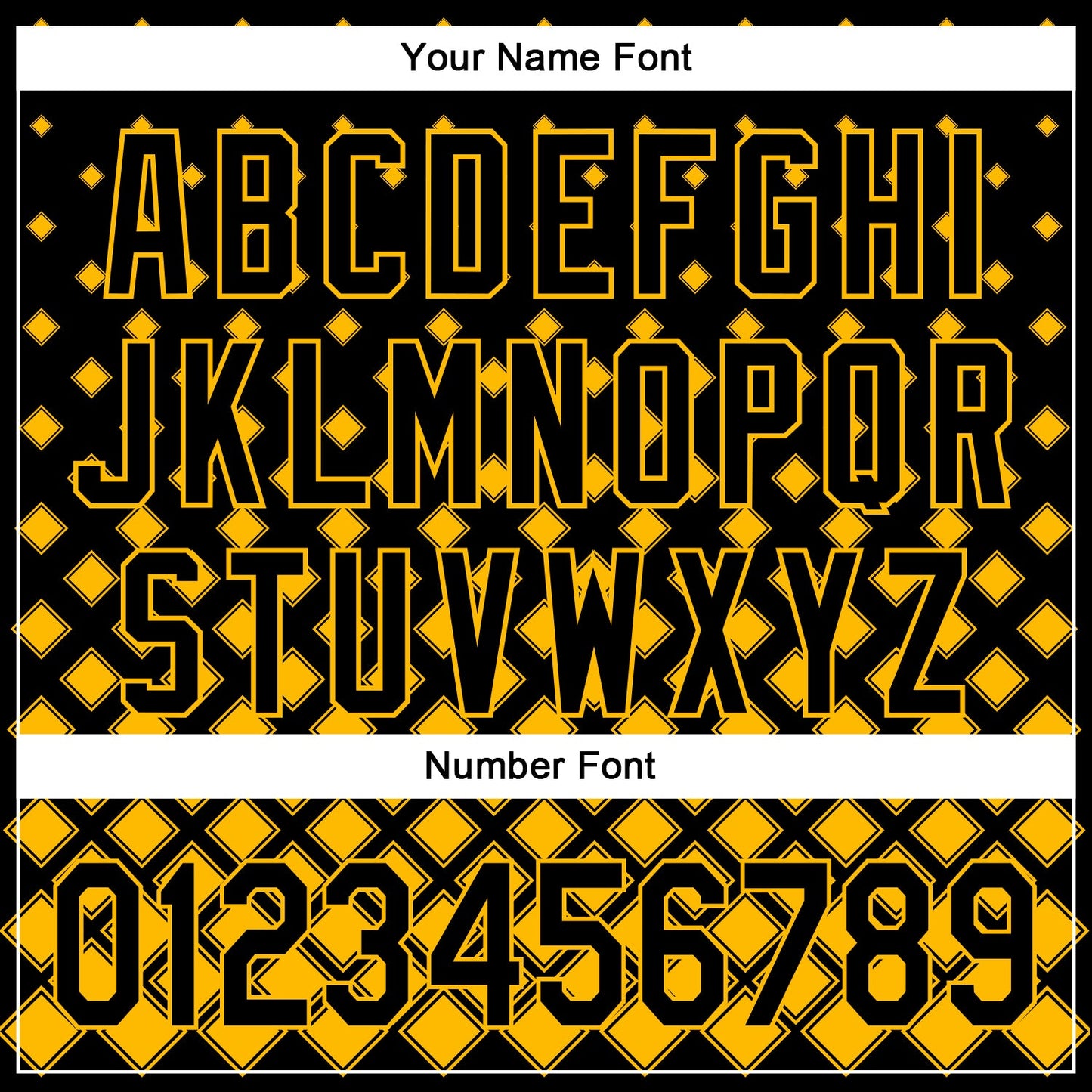 Custom Black Gold 3D Pattern Design Geometric Shapes Authentic Baseball Jersey