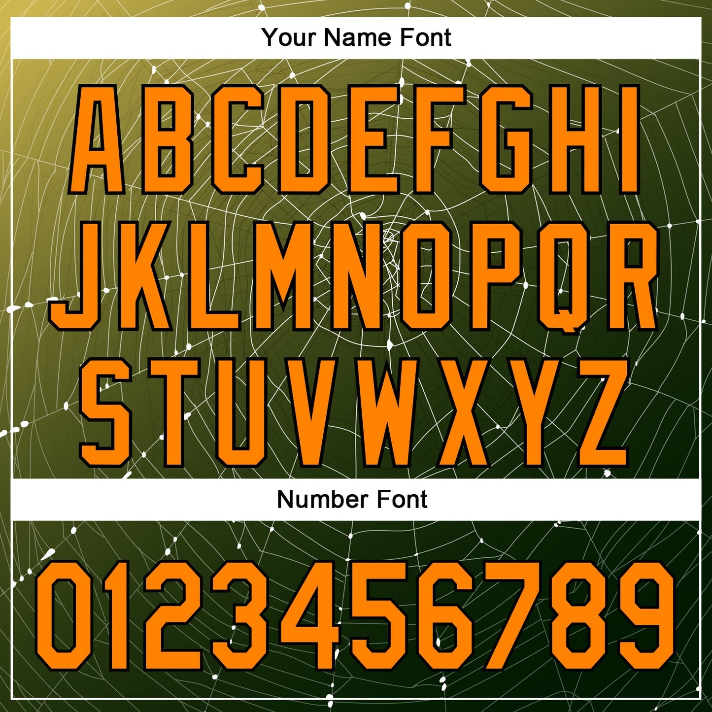 Custom Black Bay Orange 3D Halloween Authentic Baseball Jersey