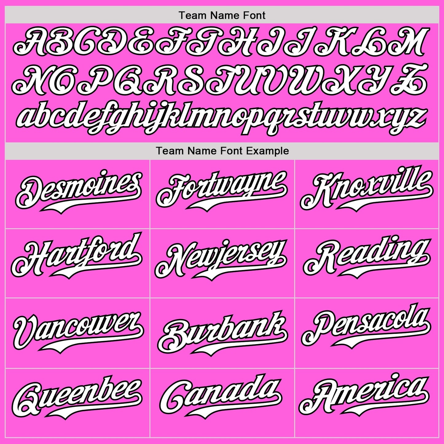 Custom Deep Pink White-Black 3D Vaunsart Valhalla Authentic Baseball Jersey