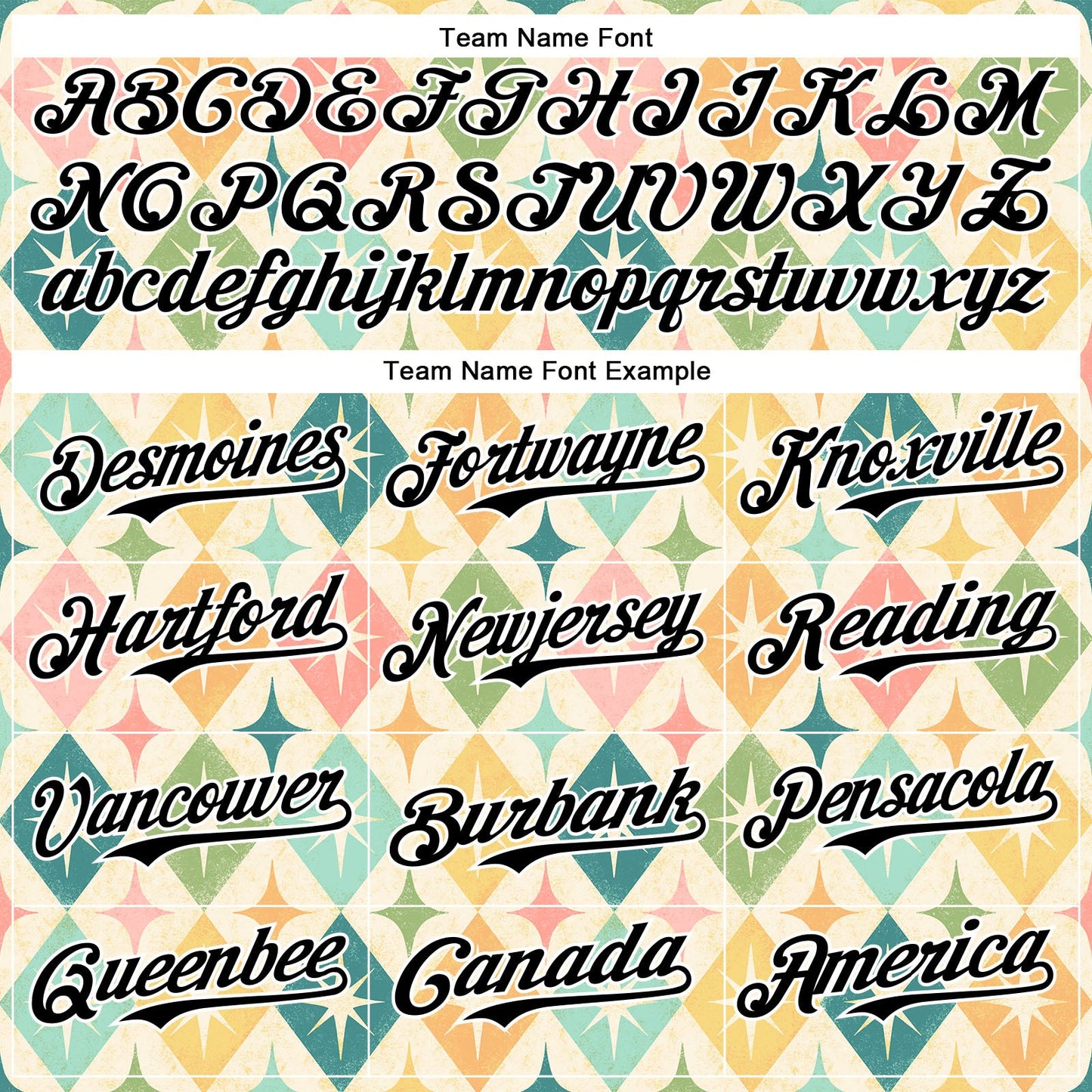 Custom Cream Black-White 3D Emi Bee Harlequin Starbursts Authentic Baseball Jersey