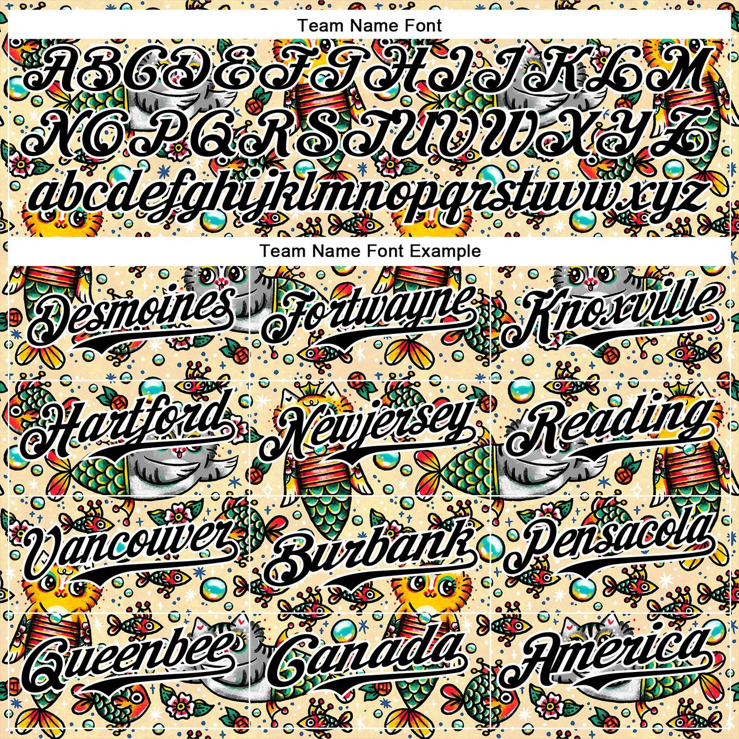 Custom Cream Black-White 3D Emi Bee Purrmaids Authentic Baseball Jersey