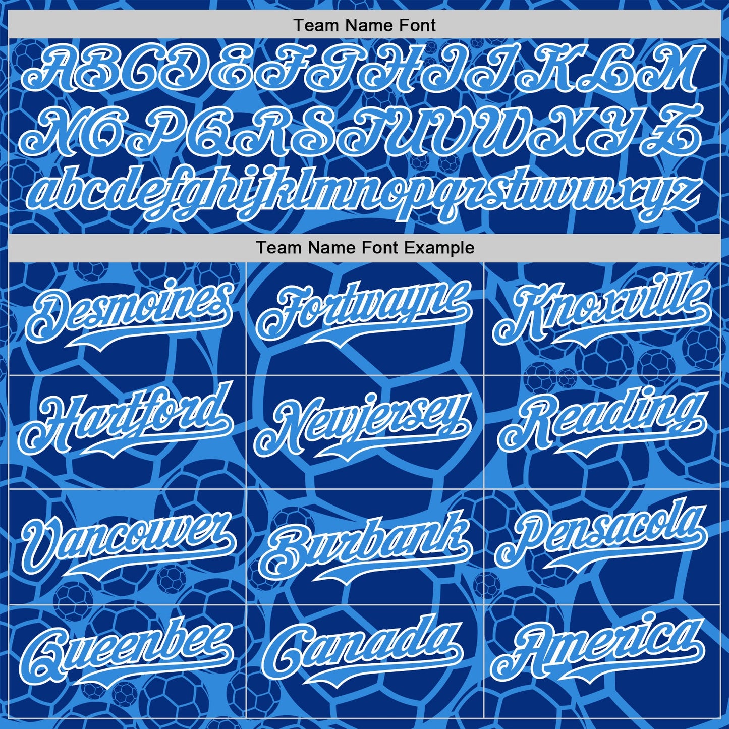 Custom Electric Blue White Comic Doodle Ballgame 3D Pattern Design Authentic Baseball Jersey