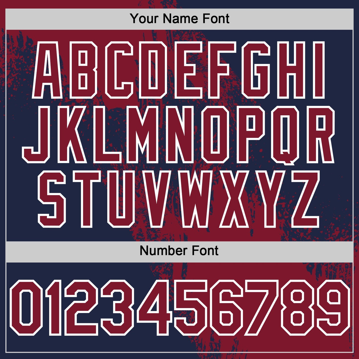 Custom Crimson Navy-White 3D Pattern Design Abstract Brush Stroke Authentic Baseball Jersey