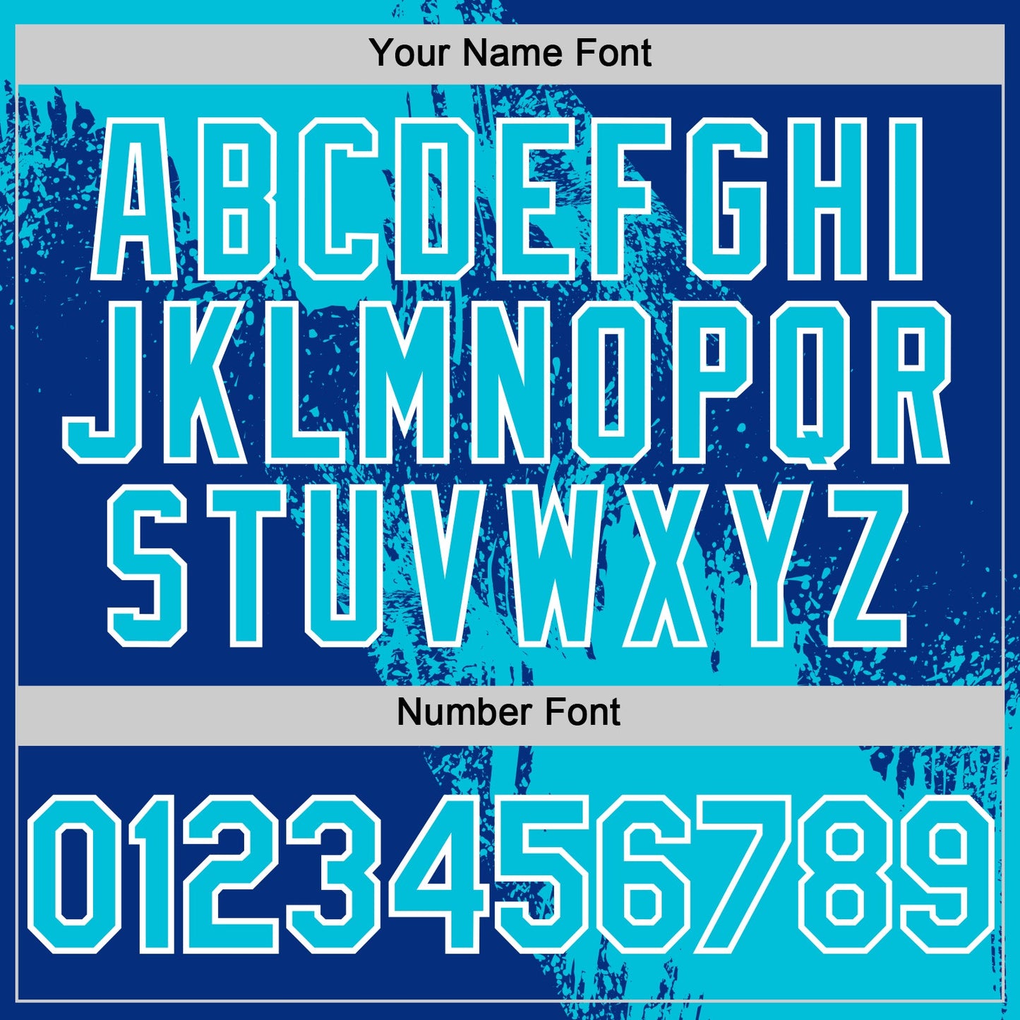 Custom Lakes Blue Royal-White 3D Pattern Design Abstract Brush Stroke Authentic Baseball Jersey